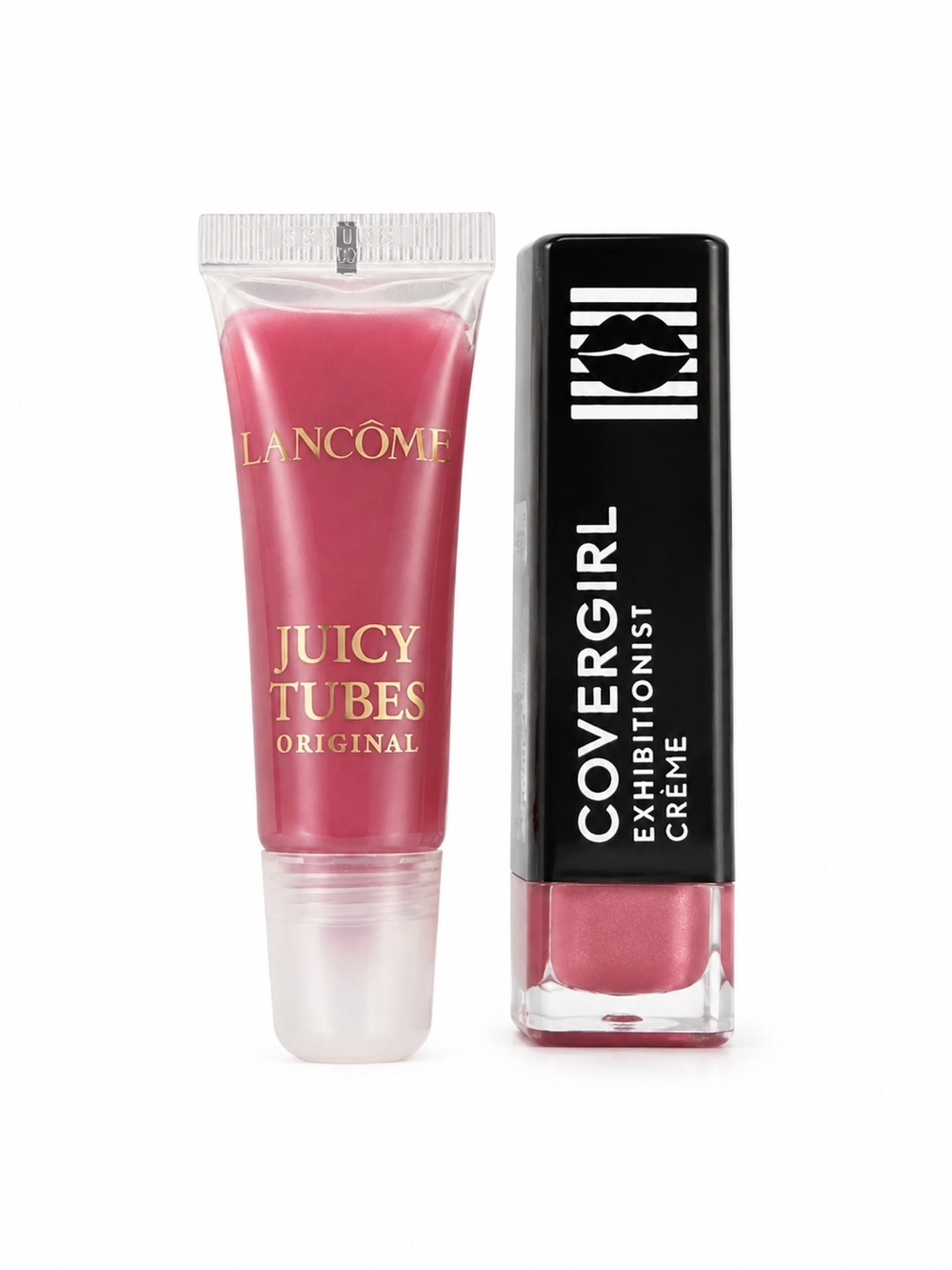 Lancôme Juicy Tubes and Covergirl Exhibitionist
